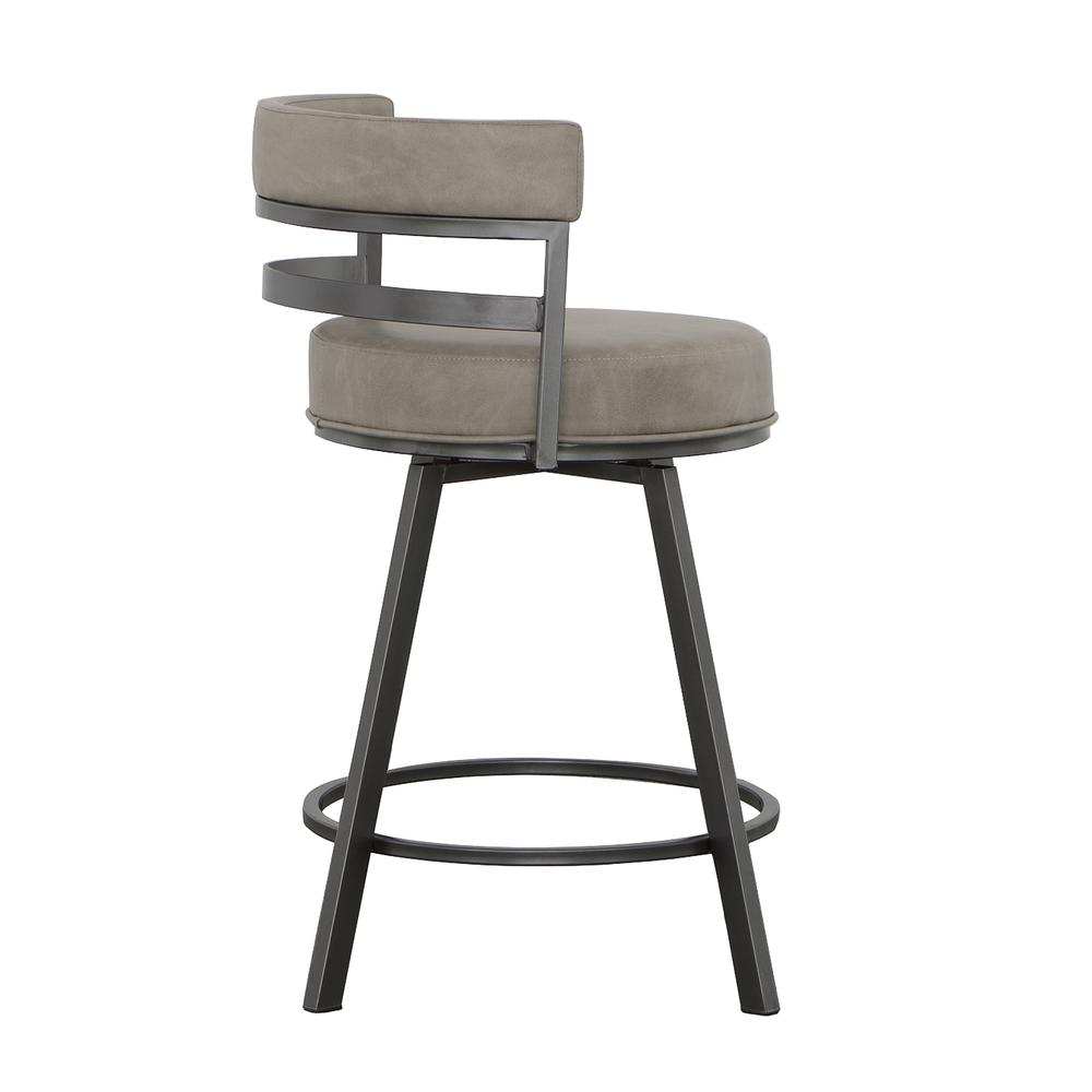 Gene Swivel 24-inch Swivel Counter Stool