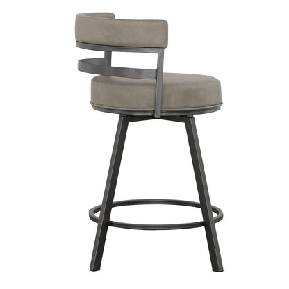 Gene Swivel 24-inch Swivel Counter Stool