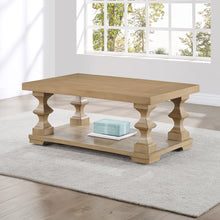 Dory Coffee Table with Casters, Sand