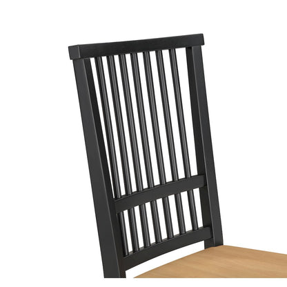 Magnolia Black 5PC Round Dining Set