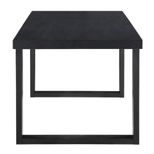 Yves Black Counter Table With 8 Grey Counter Chairs