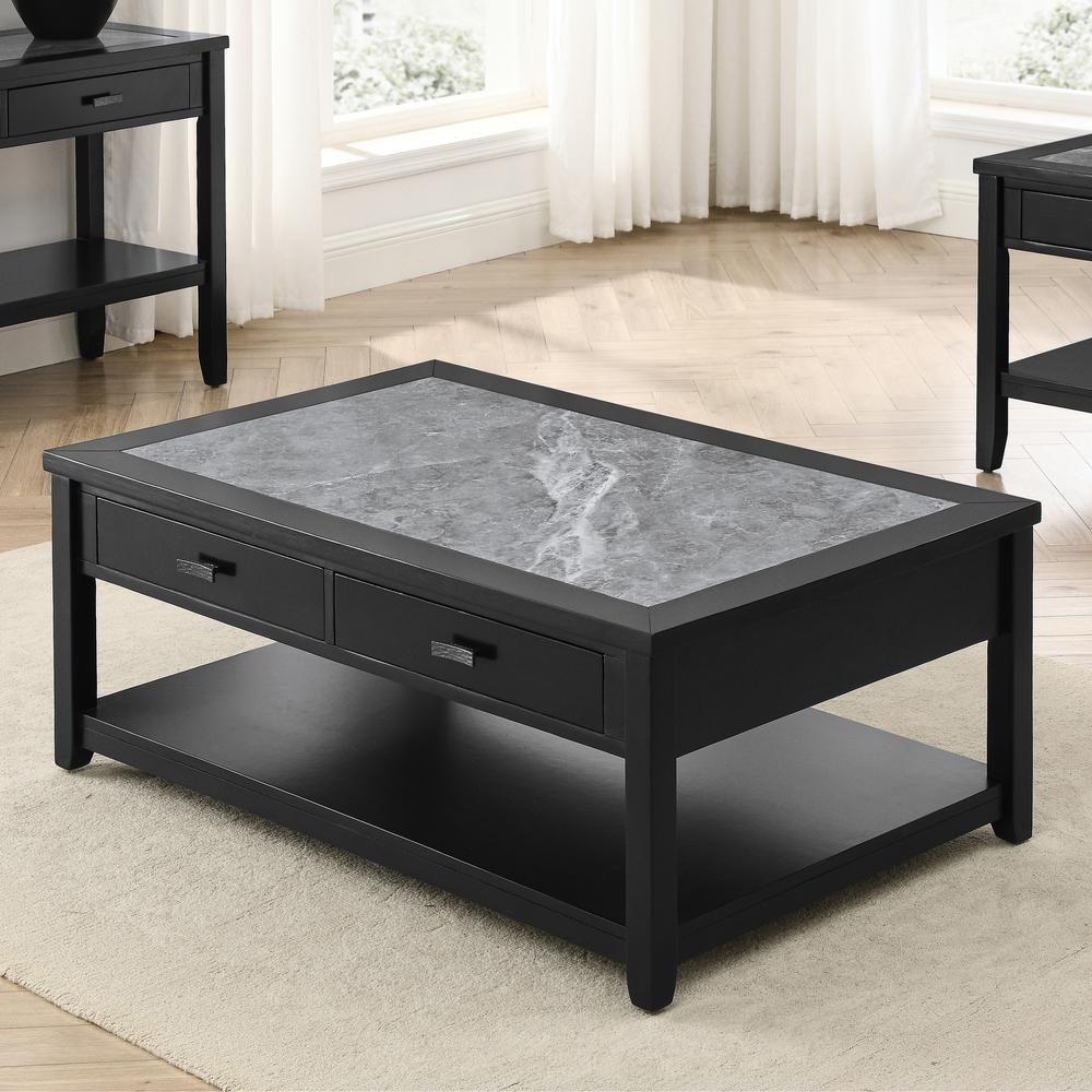 Garvine Sintered Stone Coffee Table