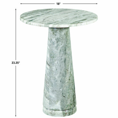 Joni Fantasy Brown Marble End Table