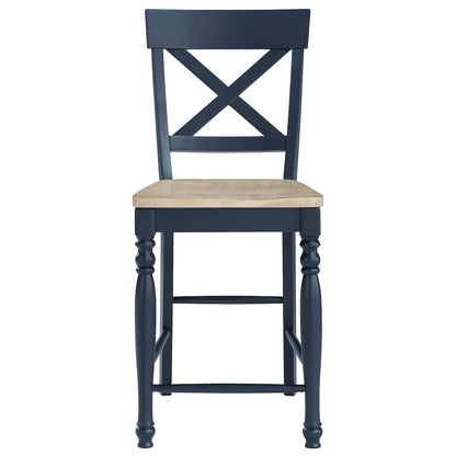 Darcy Blue Counter Chair