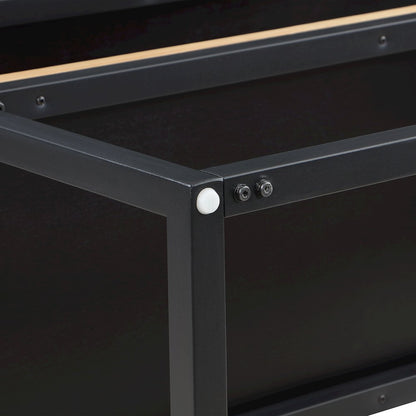Magnolia Black Bookcase
