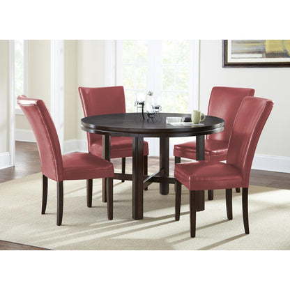 Hartford Parsons Chair, Red - Set of 2