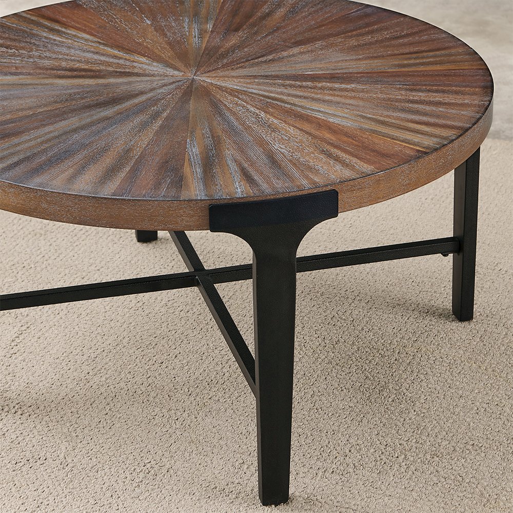 Chevron 3-Piece Table Set (Cocktail & 2 End Table)
