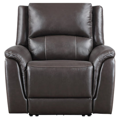 Alexandria PWR Recliner Chocolate