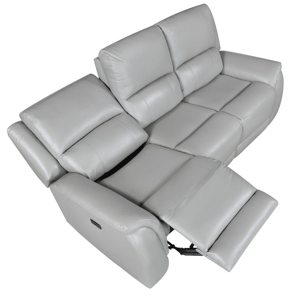 Alexandria Leather Power Reclining Sofa,