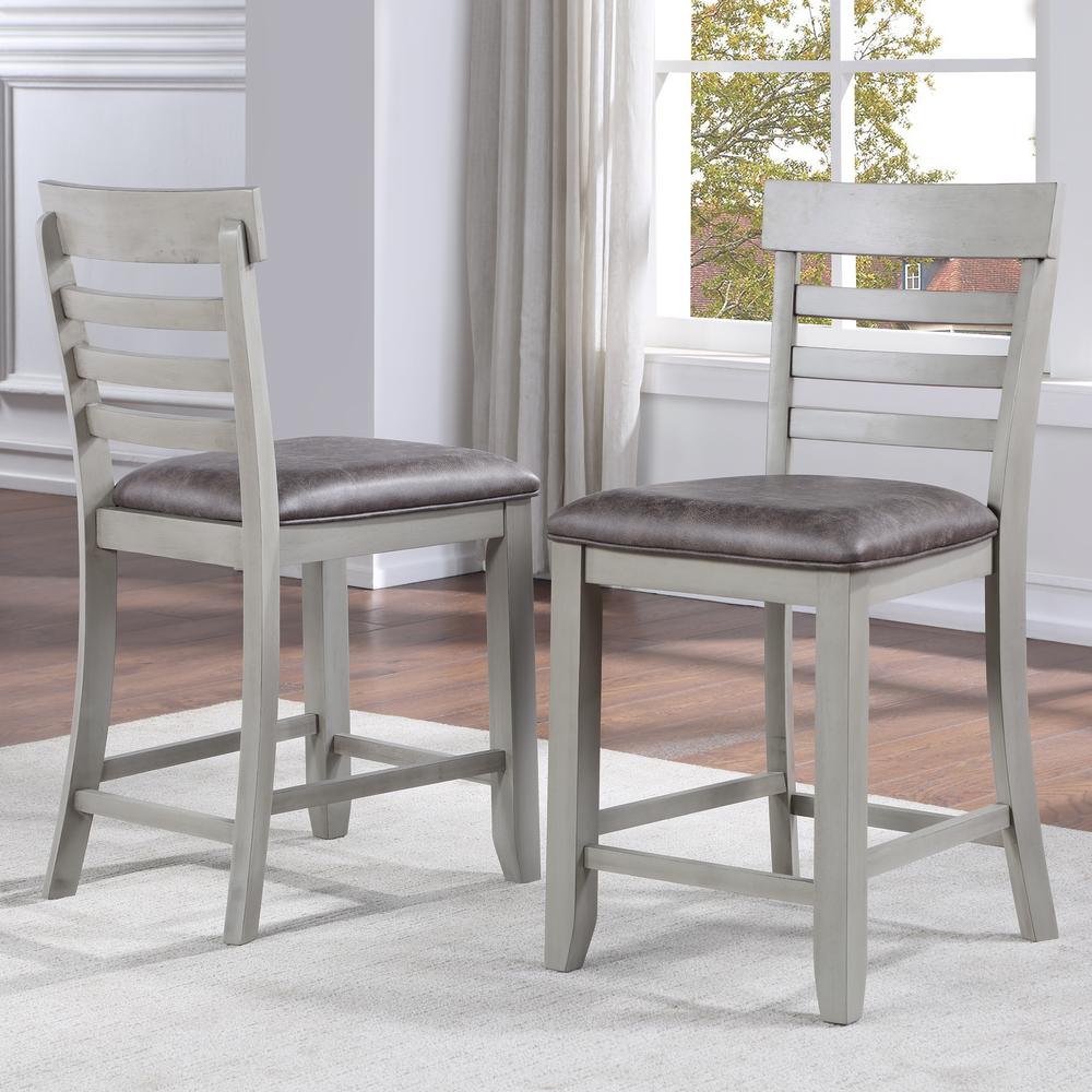 Hyland Counter Chair, Gray