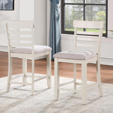 Hyland 24 inch Counter Stool, White