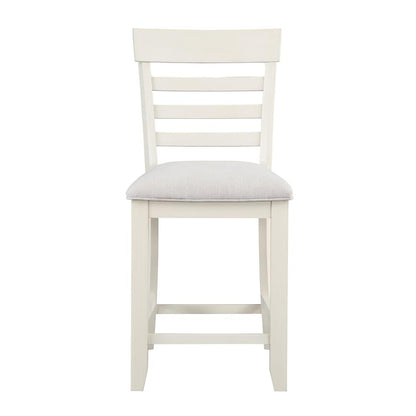 Hyland 24 inch Counter Stool, White