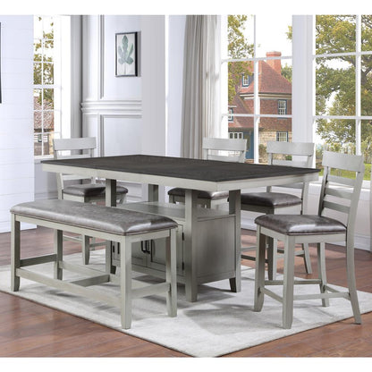 Hyland Counter Chair, Gray