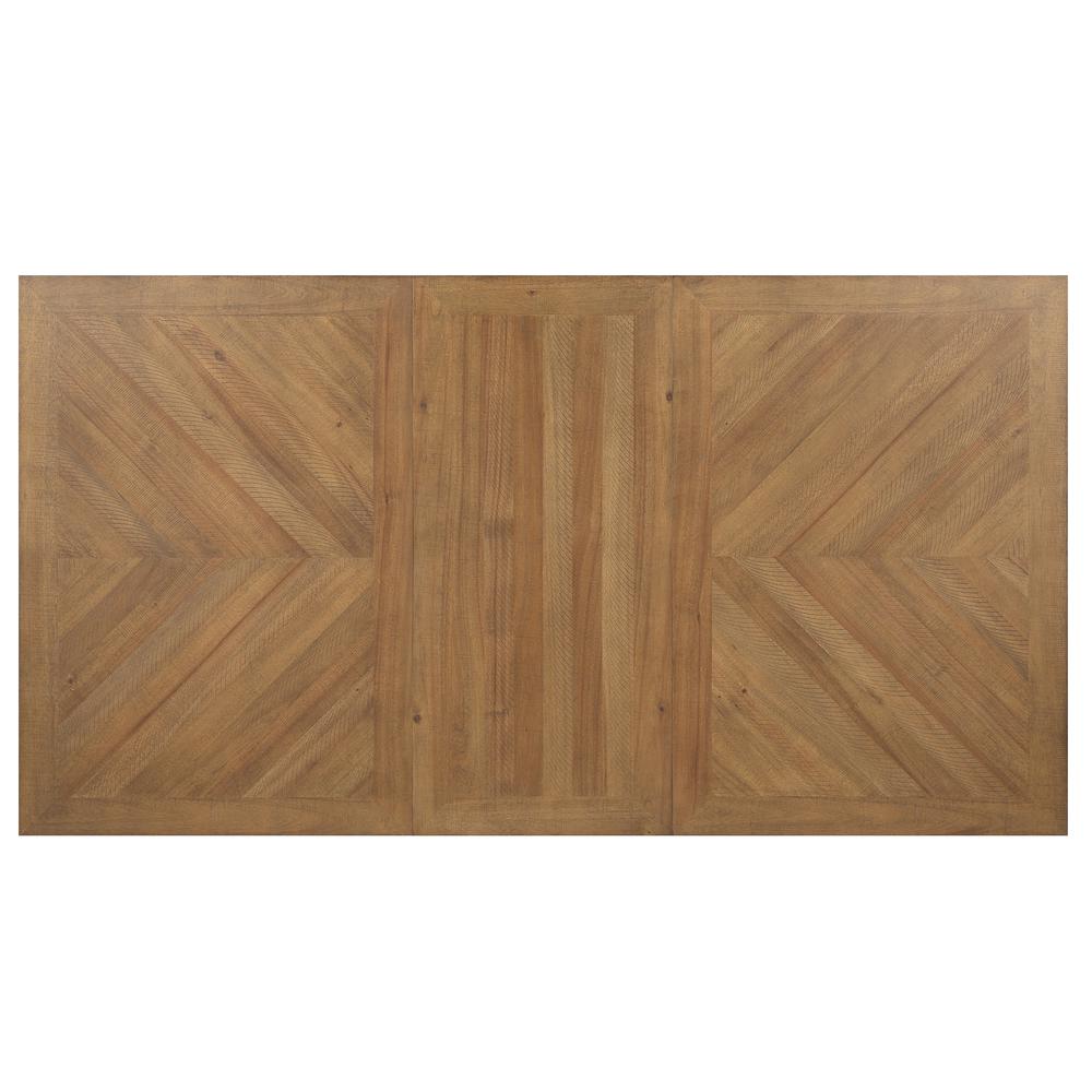 60-80" Counter Table with 20-inch Leaf, Brown