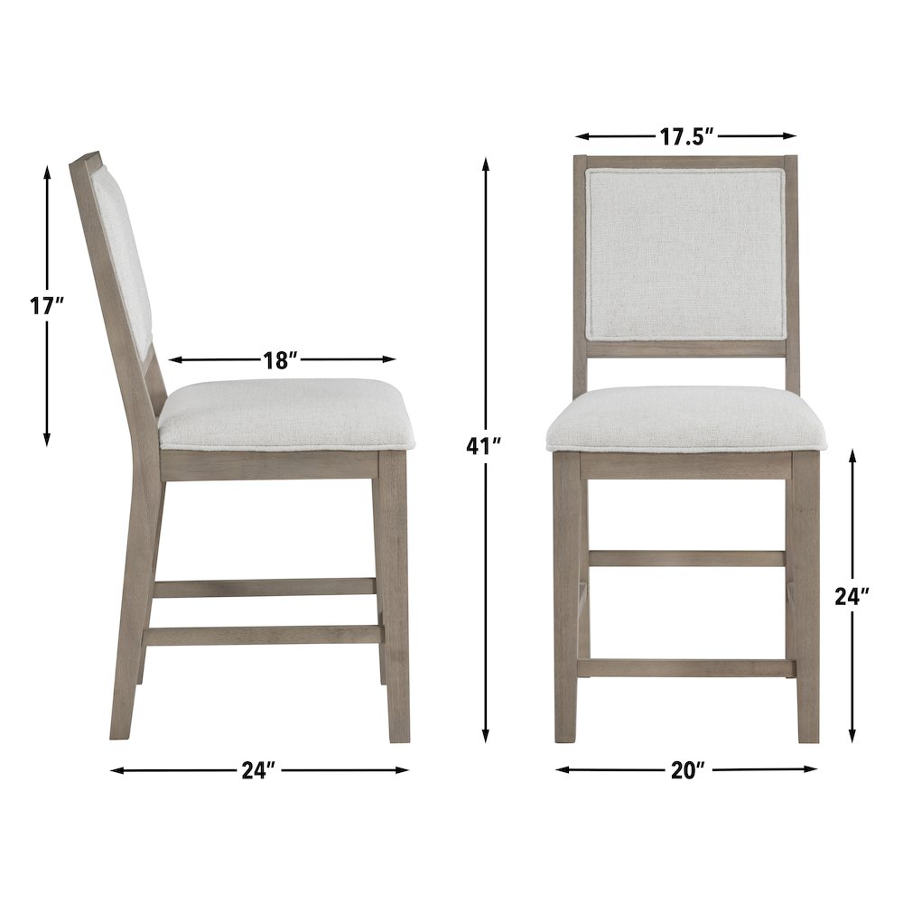 Lily 5-Piece Counter Dining Set