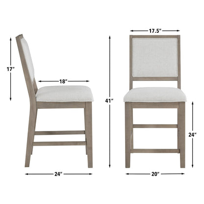Lily 5-Piece Counter Dining Set