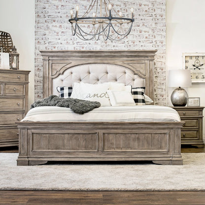 Highland Park King Bed Driftwood