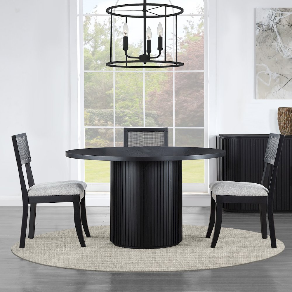 Colvin Black 5pc Dining Set