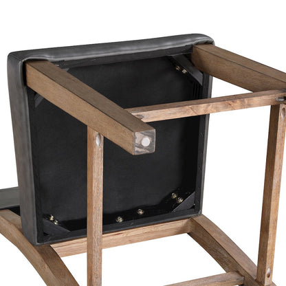 Aubrey Brown Counter Chair