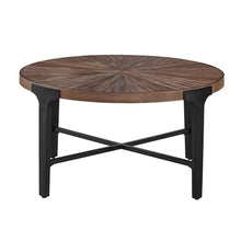 Chevron Round Cocktail Table