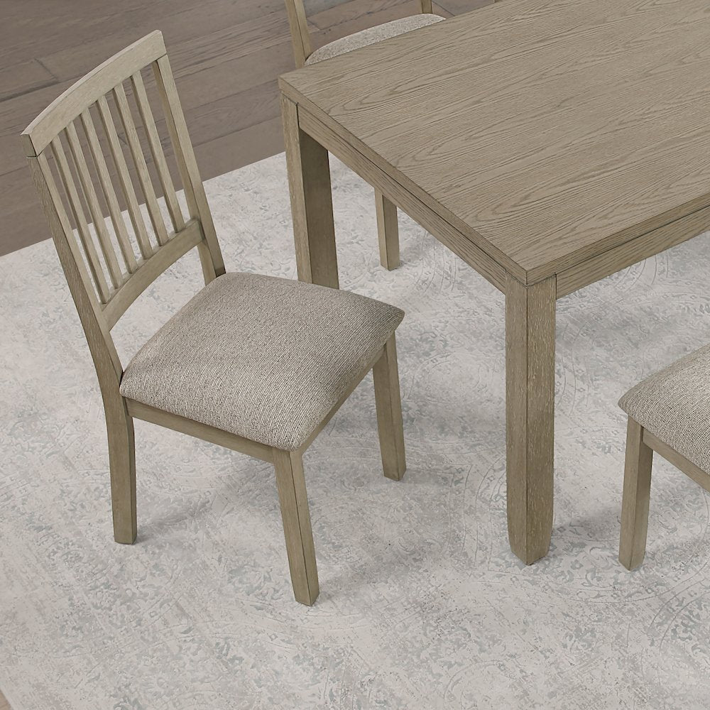 Yorktown Sand 7PC Dining Set