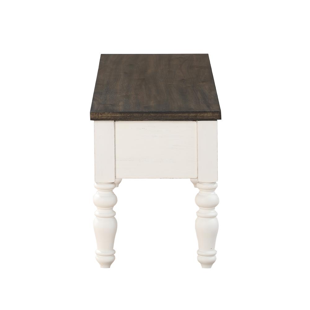 Joanna Two Tone Storage Bench
