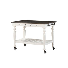 Joanna Two Tone Kitchen Cart
