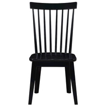 Vaughn Black Modern Shaker Side Chair