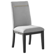 Yves Black Dining Table With 4 Grey Chairs