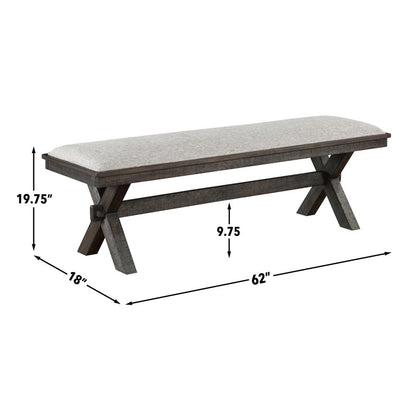 Riverdale Bench, Black