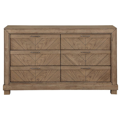 Montana 6-Drawer Dresser, Sand
