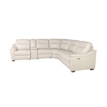 Casa Power Reclining Sectional Ivory