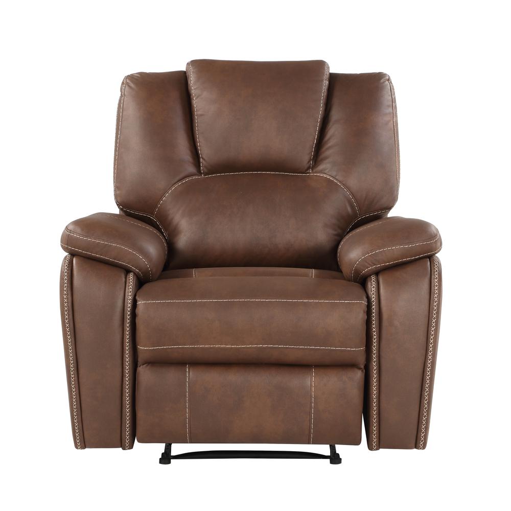 Katrine Manual Recliner - Brown
