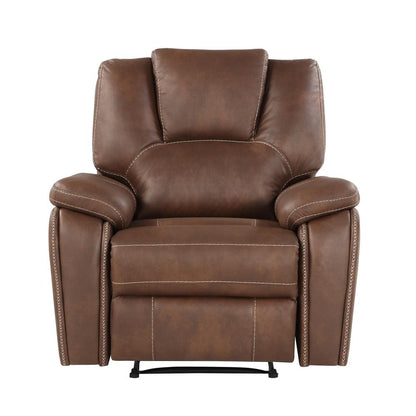 Katrine Manual Recliner - Brown