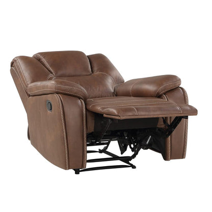 Katrine Manual Recliner - Brown