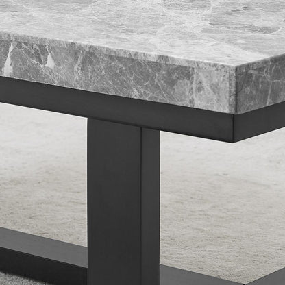 Lucca Gray  Marble 3pc Occasional Set