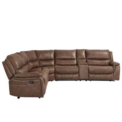 Lehi 6PC Manual Reclining Sectional