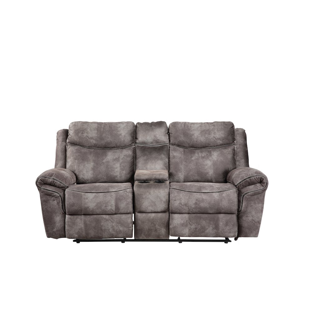 Nashville Glider Recliner Conso Grey