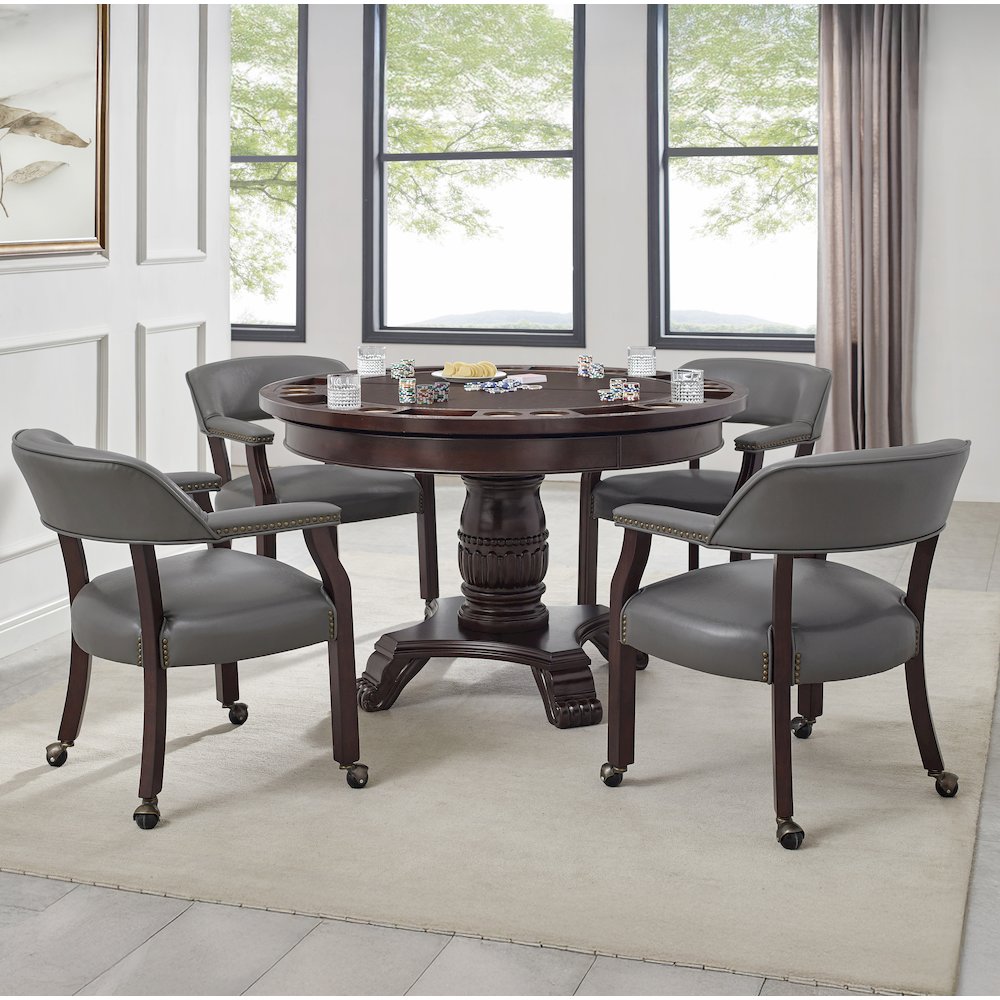 Tournament Arm Chair w/Casters