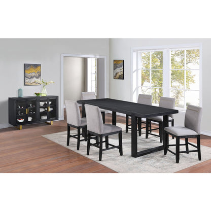 Yves 8pc Counter Height Dining Set