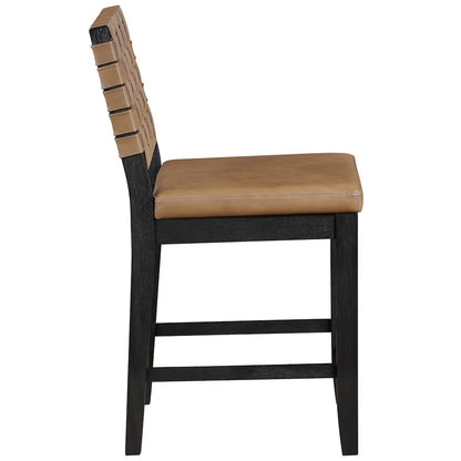 Reid Black Counter Chair