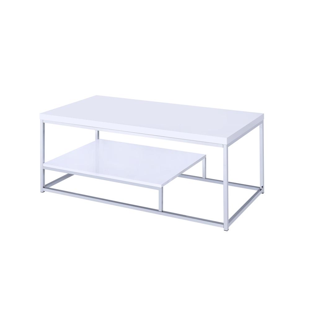 Lucia Cocktail Table White