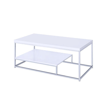 Lucia Cocktail Table White