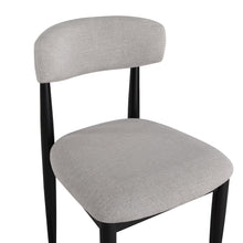 Magnolia Upholstered Side Chair, Black