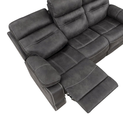 Rudger Gray 3pc Upholstered Set
