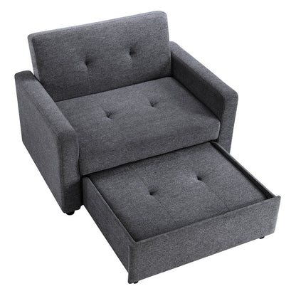 Noah Gray Chair w/ Twin Sleeper