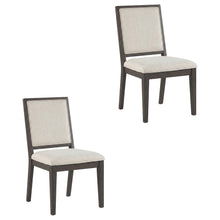 Polyester-Upholstered Dining Chair with Solid Wood Legs for Dining Room, White