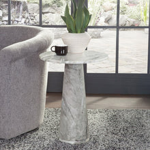 Joni Fantasy Brown Marble End Table