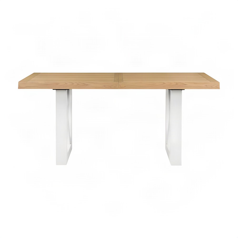 Acacia Veneer Counter Height Dining Table, Modern Farmhouse Pub Table, Brown
