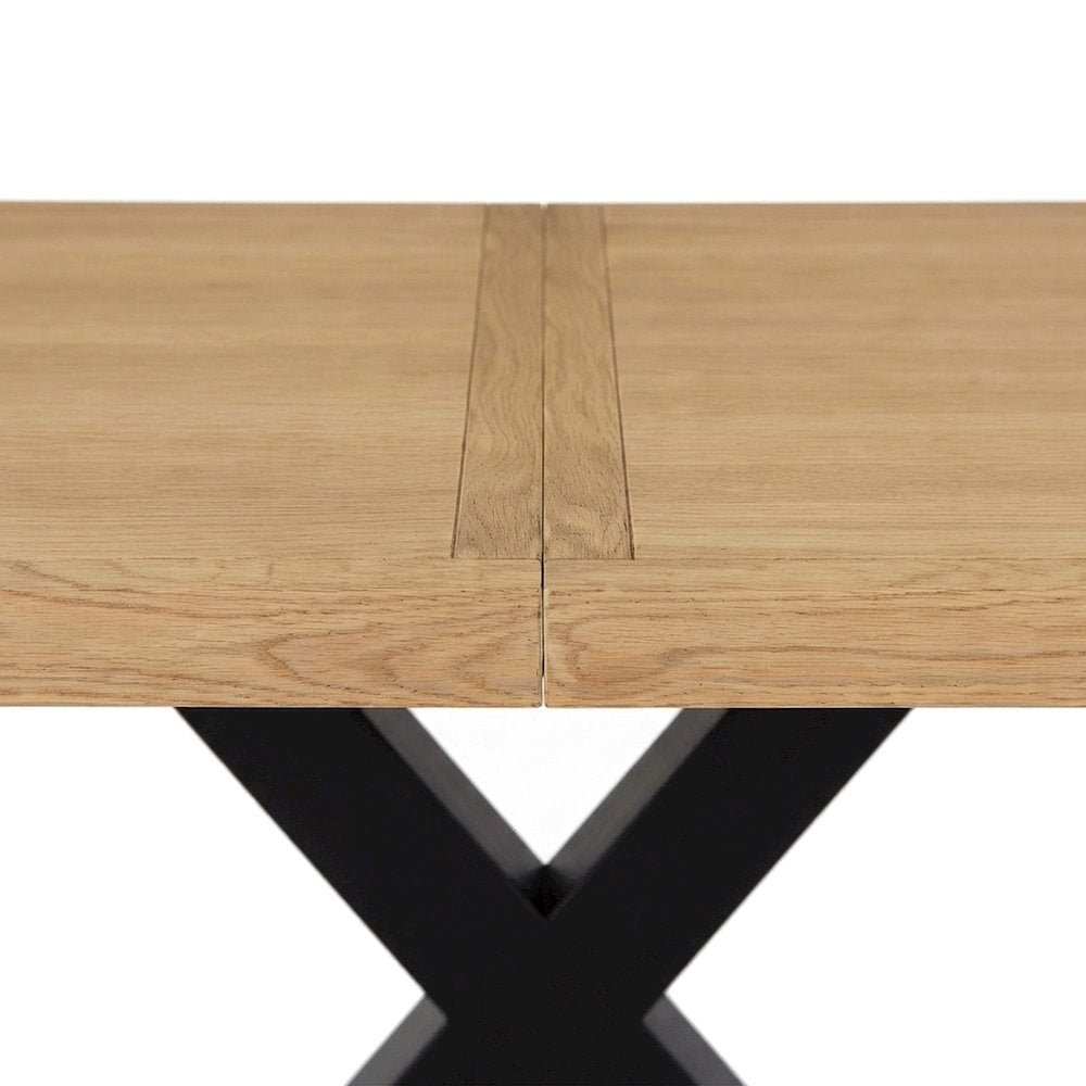 Acacia Veneer Bar Height Pub Table with Iron Base for Kitchen, Brown